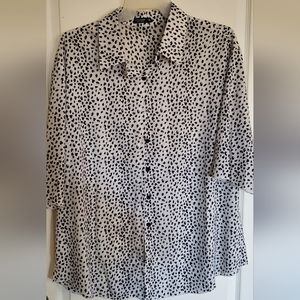 Black and white shirt